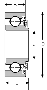 Подшипник 8501 CONSOLIDATED BEARING
