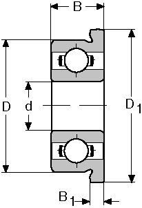 Подшипник FR-144 CONSOLIDATED BEARING
