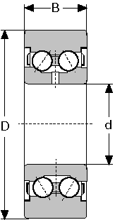 Подшипник 305701-ZZ CONSOLIDATED BEARING
