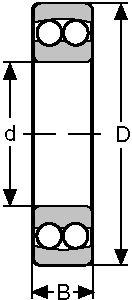 Производитель: CONSOLIDATED BEARING</br>Подшипники 10403 CONSOLIDATED BEARING
