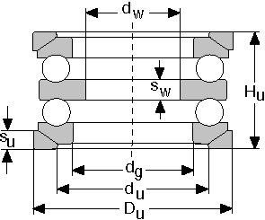 Подшипник 54232-U CONSOLIDATED BEARING