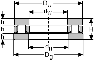 Подшипник 81210 CONSOLIDATED BEARING