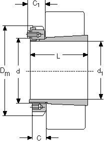 Подшипник H-3044-X8 CONSOLIDATED BEARING