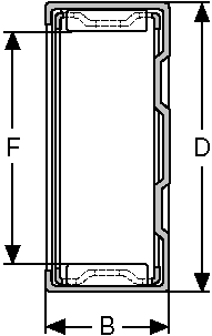 Подшипник BK-1010 CONSOLIDATED BEARING