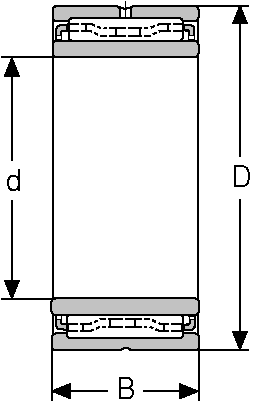 Подшипник NAS-85 CONSOLIDATED BEARING