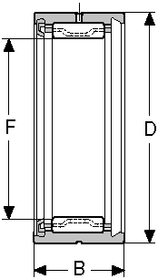 Подшипник RNA-4907-RS CONSOLIDATED BEARING