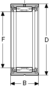 Подшипник RNA-4902-2RS CONSOLIDATED BEARING