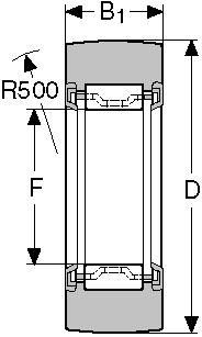 Подшипник RNA-2209-2RS CONSOLIDATED BEARING