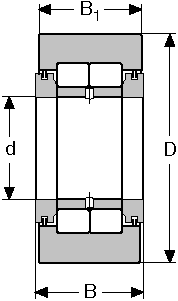 Подшипник NUTR-45-X CONSOLIDATED BEARING