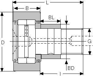 Подшипник NUKRE-62-X CONSOLIDATED BEARING