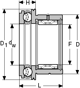 Подшипник NKX-70 CONSOLIDATED BEARING