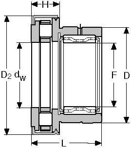 Подшипник NKXR-35-Z CONSOLIDATED BEARING