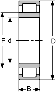 Подшипник NU-202 CONSOLIDATED BEARING