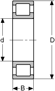 Подшипник RLS-18-LL CONSOLIDATED BEARING