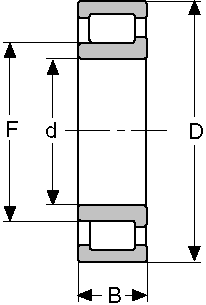 Подшипник NJ-2324-V CONSOLIDATED BEARING
