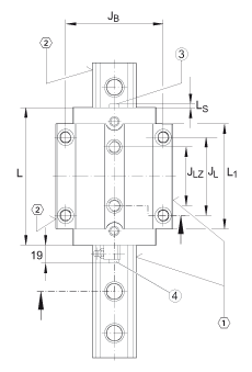 Подшипник RUE25-D-OE INA