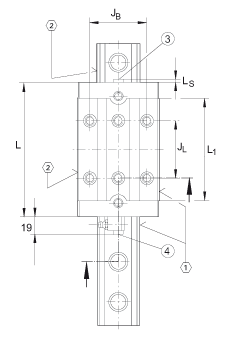 Подшипник RWU25-D-H-FE INA