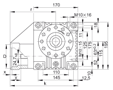 Подшипник GETR-63-SCHN-130/165-PF-i INA