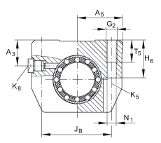 Подшипник KGHK40-B-PP-AS INA