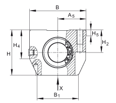Подшипник KGNS40-C-PP-AS INA