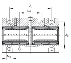Подшипник KTNS25-C-PP-AS INA