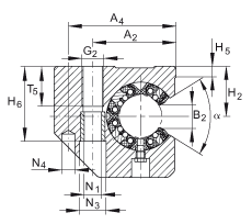 Подшипник KGSCS40-PP-AS INA