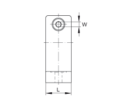 Подшипник GWA10 INA