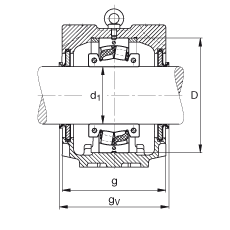 Подшипник SNV290-L-222SM140-TVPA-DHV532 FAG