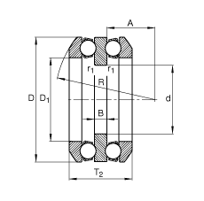 Подшипник 54322-MP FAG