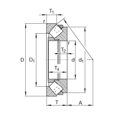 Подшипник 29248-E1-MB FAG