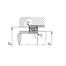 Подшипник HCS7017-E-T-P4S FAG