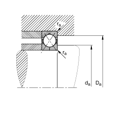 Подшипник QJ206-MPA FAG