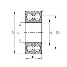 Подшипник 4211-B-TVH FAG