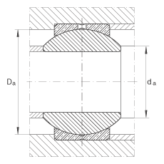 Подшипник GE22-PB INA