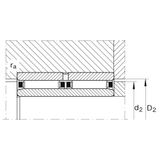 Подшипник NAO25X42X32-ZW-ASR1 INA