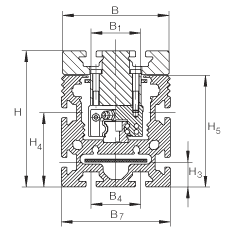 Подшипник MKUVE20-B-ZR INA