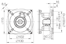Подшипник MKUSE25-ZR-GTRI/4 INA