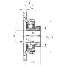 Подшипник PCJT20-N INA