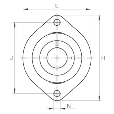 Подшипник FLCTEY12 INA