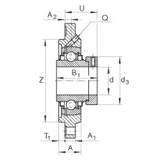 Подшипник RFE40 INA
