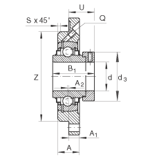 Подшипник RME70 INA