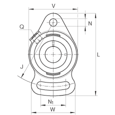 Подшипник PSFT20 INA