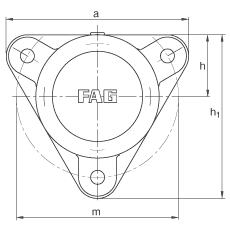 Подшипник F511-A-L-20211-K-TVP-C3 FAG