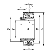 Подшипник 23984-K-MB-H3984 FAG