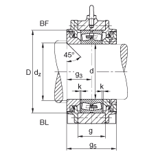 Подшипник BND2272-Z-T-BL-S FAG