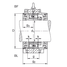 Подшипник BND2260-H-W-Y-BF-S FAG