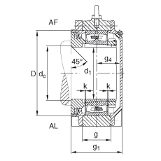 Подшипник BND2276-H-C-T-AL-S FAG