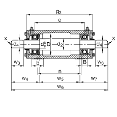 Подшипник VRE309-F FAG