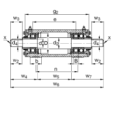 Подшипник VRE312-E FAG