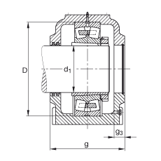 Подшипник SD560-N-FZ-AF-L-22260-K-MB FAG
